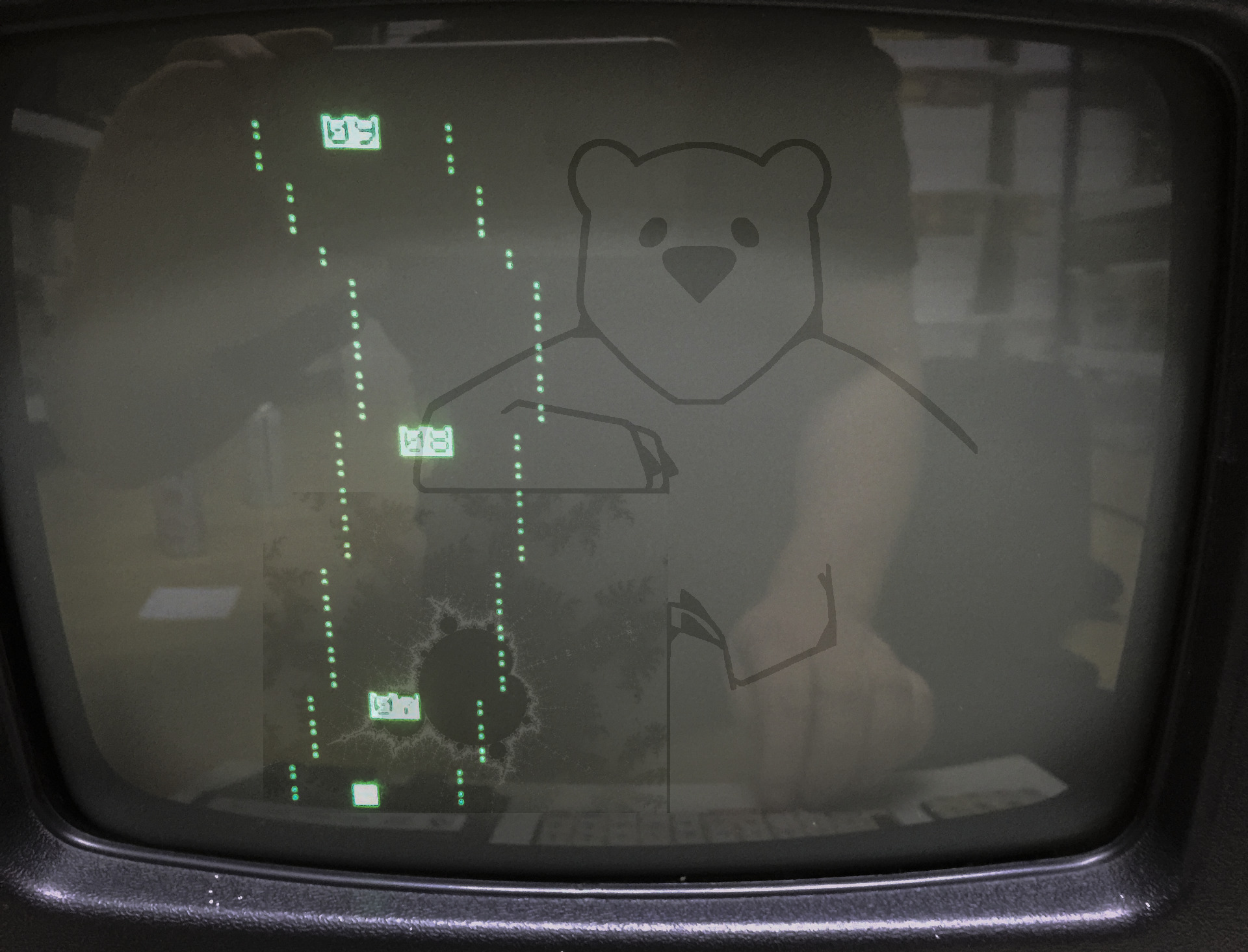 Commodore PET 2001 - Laufendes Spiel